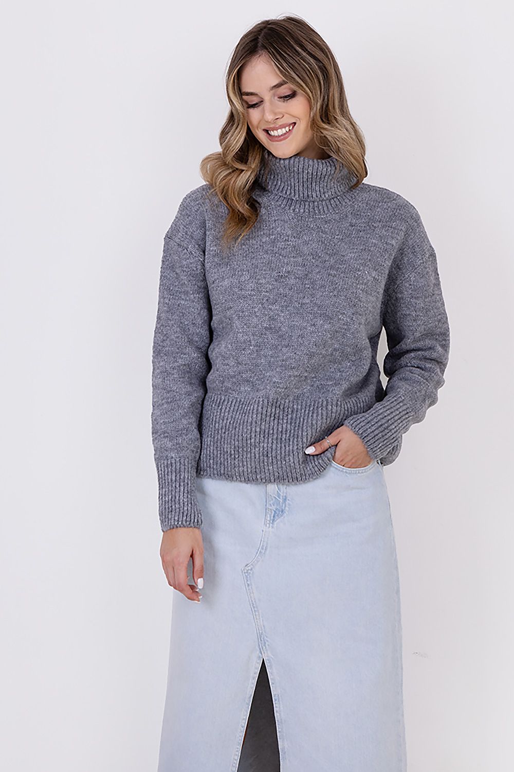  Rollkragenpullover model 187209 MKM 