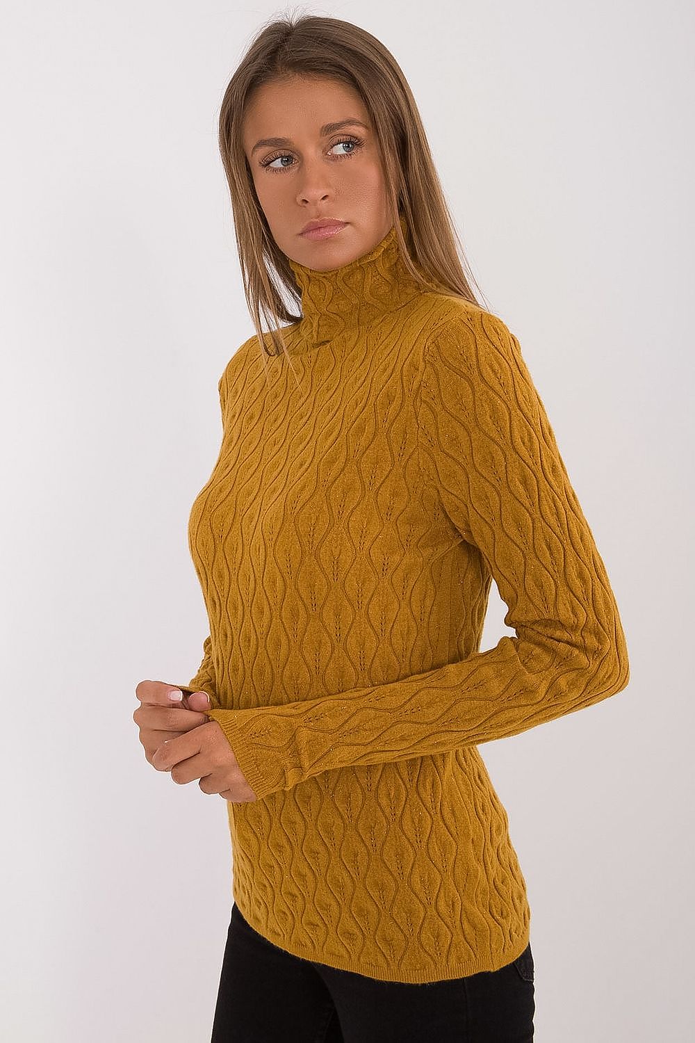  Rollkragenpullover model 203195 AT 