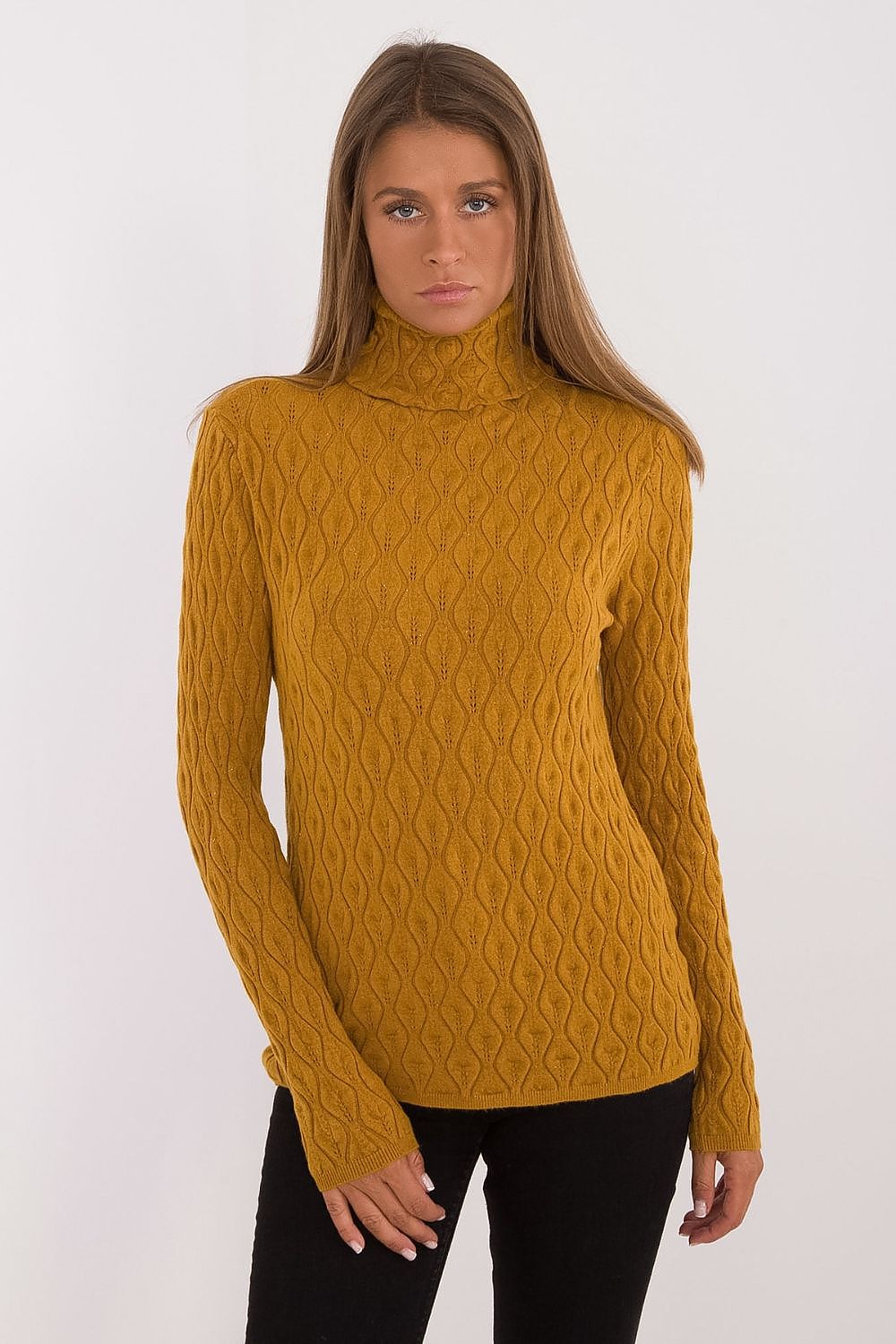  Rollkragenpullover model 203195 AT 