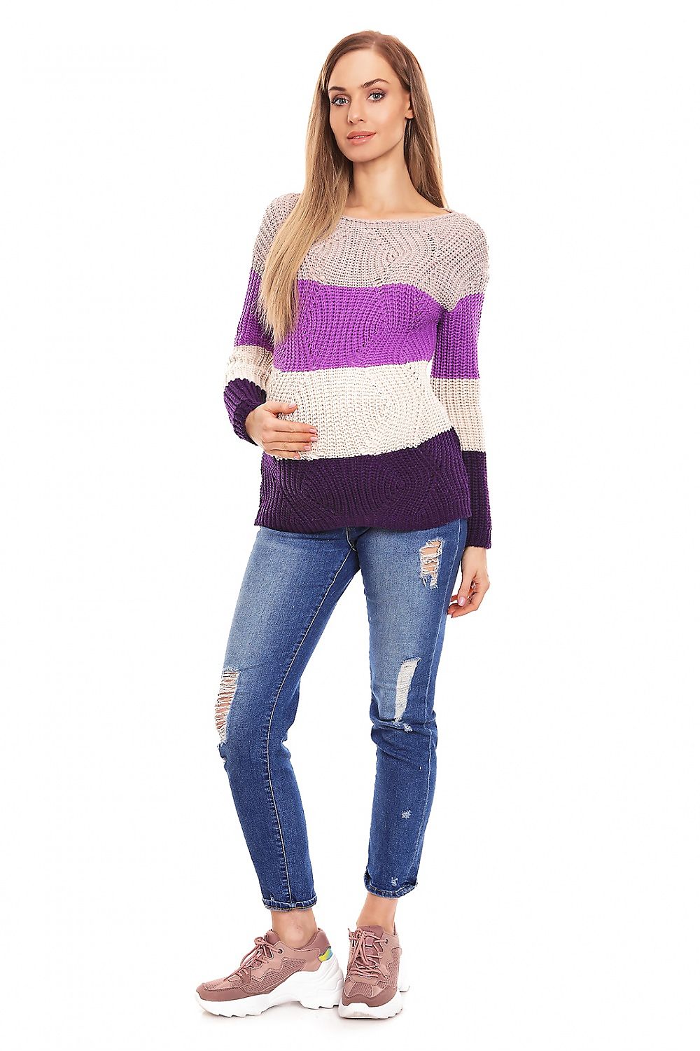  Schwangerschaft Pullover model 132023 PeeKaBoo 